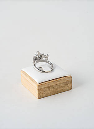 Bague ornement oxyde de zirconium argent TATA GISELE femme