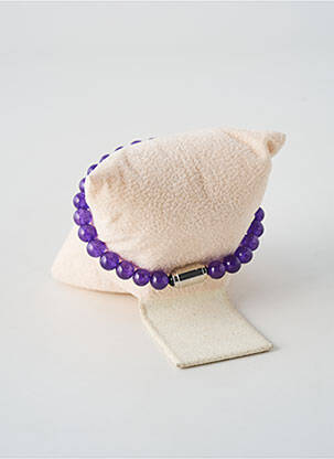 Bracelet ornement perles violet TATA GISELE femme