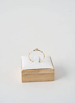 Bague ornement oxyde de zirconium or TATA GISELE femme