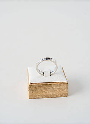 Bague ornement oxyde de zirconium argent TATA GISELE homme