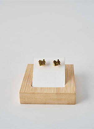 Boucles d’oreilles matériaux argent or TATA GISELE femme