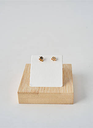 Boucles d’oreilles matériaux plaqué or or TATA GISELE femme