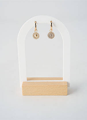 Boucles d’oreilles matériaux plaqué or or TATA GISELE femme