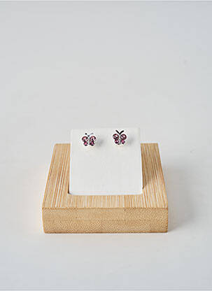 Boucles d’oreilles rose TATA GISELE fille