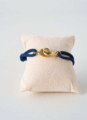 Bracelet matériaux métal bleu TATA GISELE femme