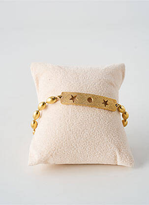 Bracelet fermeture fermoir mousqueton or TATA GISELE femme