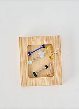 Piercing matériaux métal bleu TATA GISELE femme