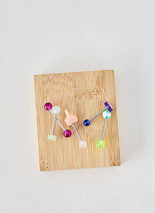 Piercing matériaux métal rose TATA GISELE femme