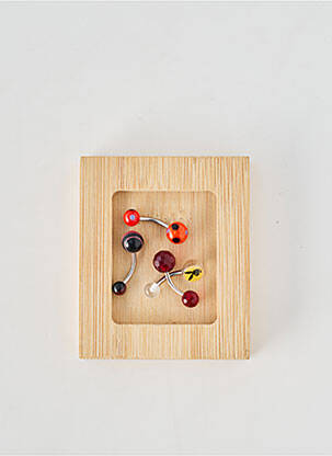 Piercing matériaux métal rouge TATA GISELE femme