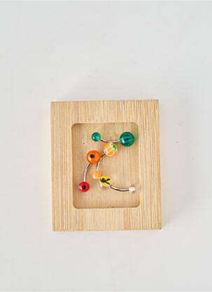 Piercing matériaux métal vert TATA GISELE femme