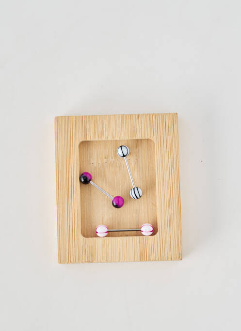 Piercing matériaux métal violet TATA GISELE femme