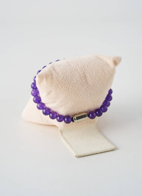 Bracelet ornement perles violet TATA GISELE femme