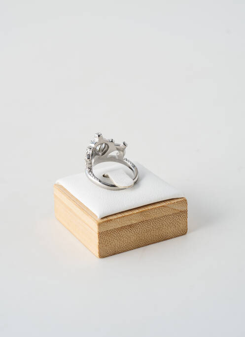 Bague ornement oxyde de zirconium argent TATA GISELE femme