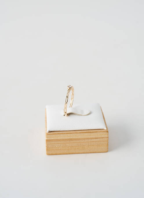 Bague ornement oxyde de zirconium or TATA GISELE femme