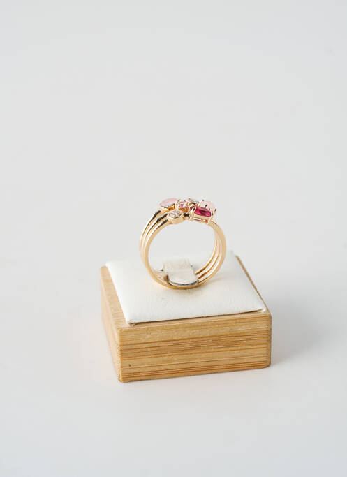 Bague ornement oxyde de zirconium or TATA GISELE femme