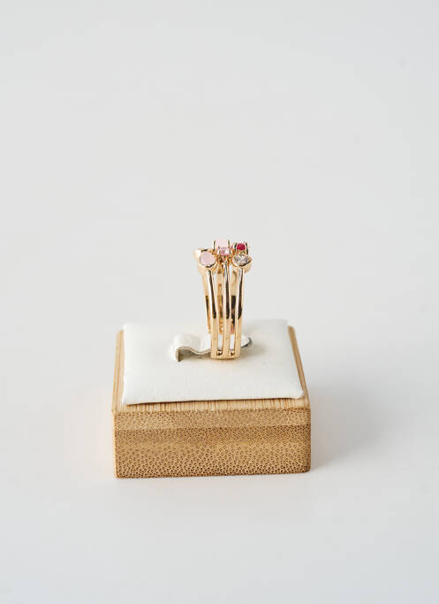 Bague ornement oxyde de zirconium or TATA GISELE femme