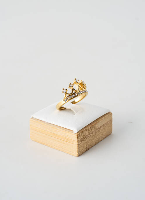 Bague ornement oxyde de zirconium or TATA GISELE femme