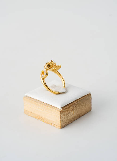 Bague ornement oxyde de zirconium or TATA GISELE femme