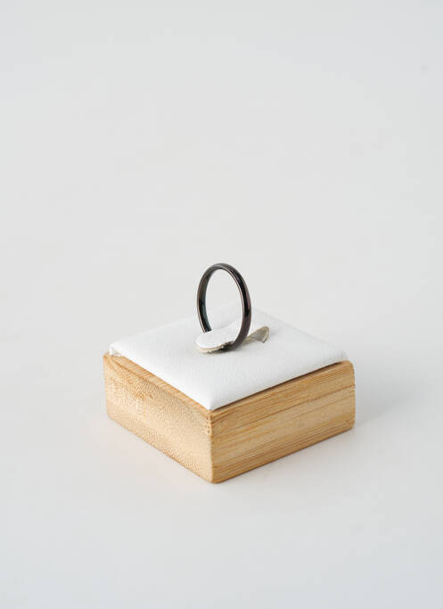 Bague matériaux métal noir TATA GISELE femme