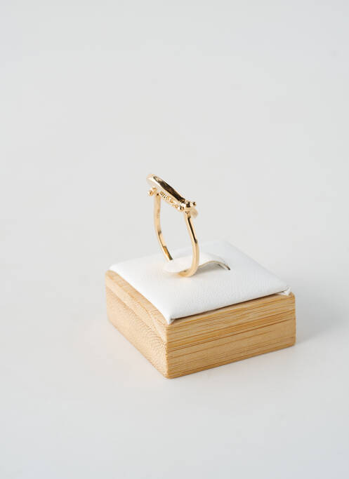 Bague matériaux plaqué or noir TATA GISELE femme