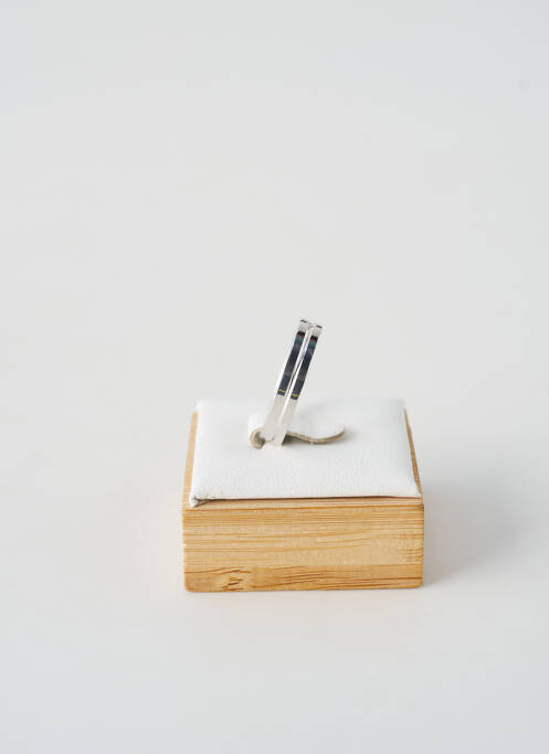 Bague ornement oxyde de zirconium argent TATA GISELE homme