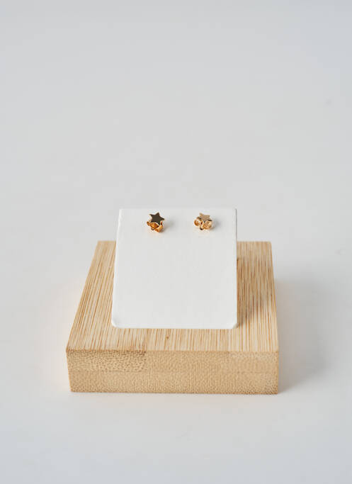 Boucles d’oreilles matériaux plaqué or or TATA GISELE femme