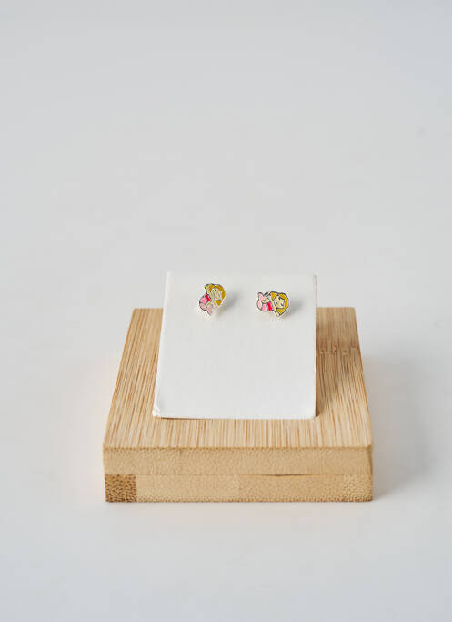 Boucles d’oreilles jaune TATA GISELE fille