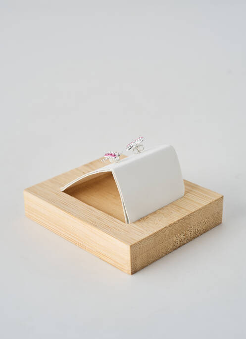 Boucles d’oreilles rose TATA GISELE fille