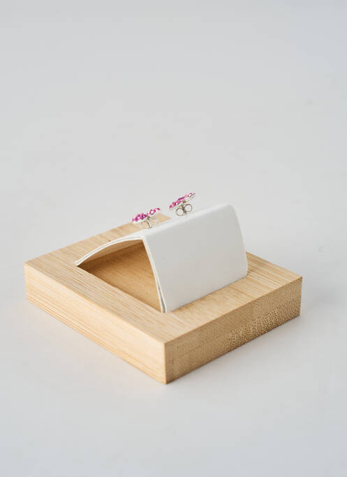 Boucles d’oreilles rose TATA GISELE fille