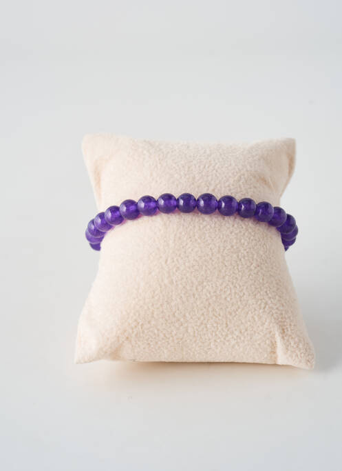 Bracelet ornement perles violet TATA GISELE femme