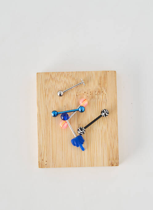 Piercing matériaux métal bleu TATA GISELE femme