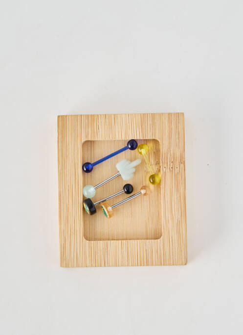 Piercing matériaux métal bleu TATA GISELE femme