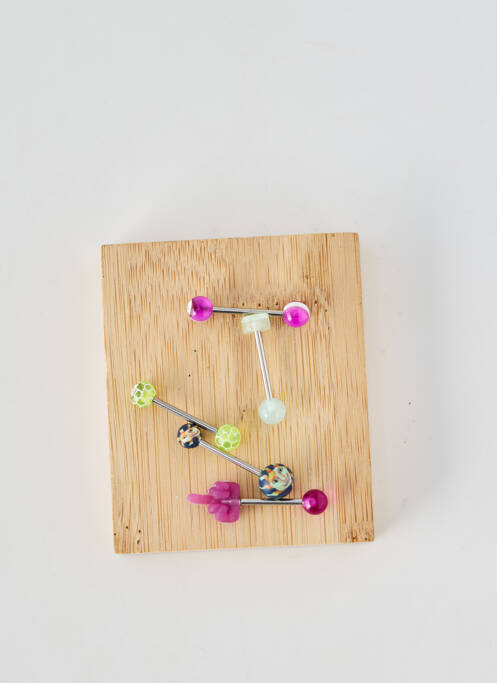 Piercing matériaux métal violet TATA GISELE femme