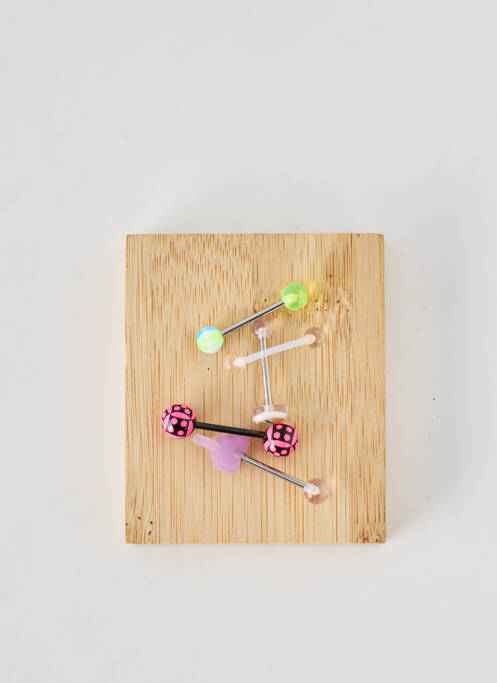 Piercing matériaux métal violet TATA GISELE femme