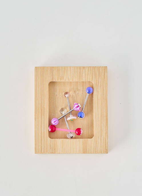 Piercing matériaux métal violet TATA GISELE femme