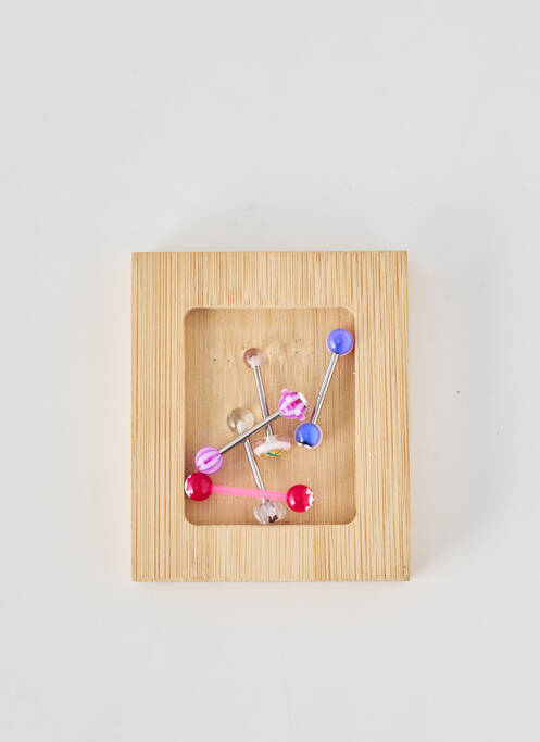 Piercing matériaux métal violet TATA GISELE femme