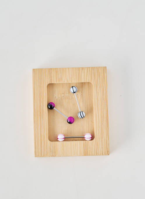 Piercing matériaux métal violet TATA GISELE femme