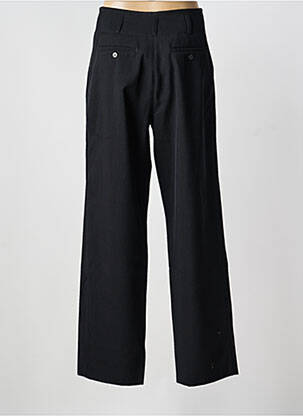Pantalon droit taille à pinces taille haute noir WEEKEND MAXMARA femme
