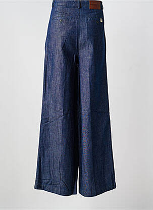 Jeans coupe large délavé taille haute bleu WEEKEND MAXMARA femme