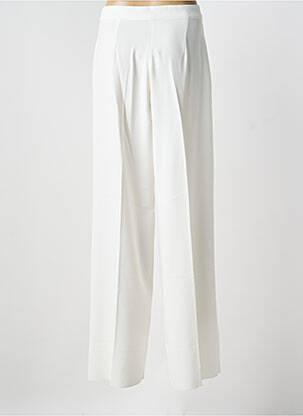 Pantalon large tissage crêpe taille haute beige PENNYBLACK femme