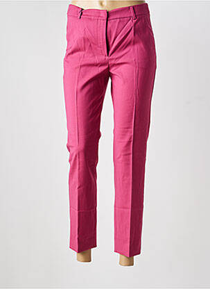 Pantalon 7/8 taille à pinces taille normale rose WEEKEND MAXMARA femme