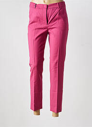 Pantalon 7/8 taille à pinces taille normale rose WEEKEND MAXMARA femme