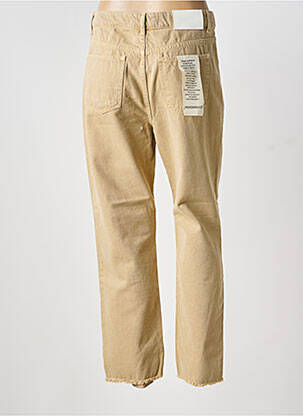 Jeans coupe droite taille normale taille normale beige HINNOMINATE femme