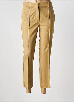 Pantalon 7/8 tissage popeline taille normale marron SPORTMAX femme