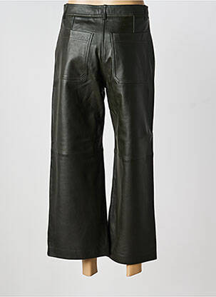 Pantalon 7/8 taille à pinces taille normale vert WEEKEND MAXMARA femme
