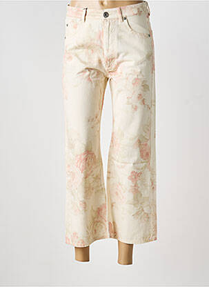 Jeans coupe droite beige WEEKEND MAXMARA femme