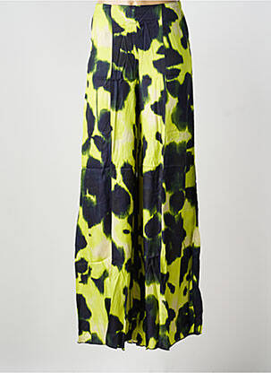 Pantalon large jaune PIER ANTONIO GASPARI femme