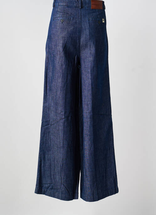 Jeans coupe large délavé taille haute bleu WEEKEND MAXMARA femme