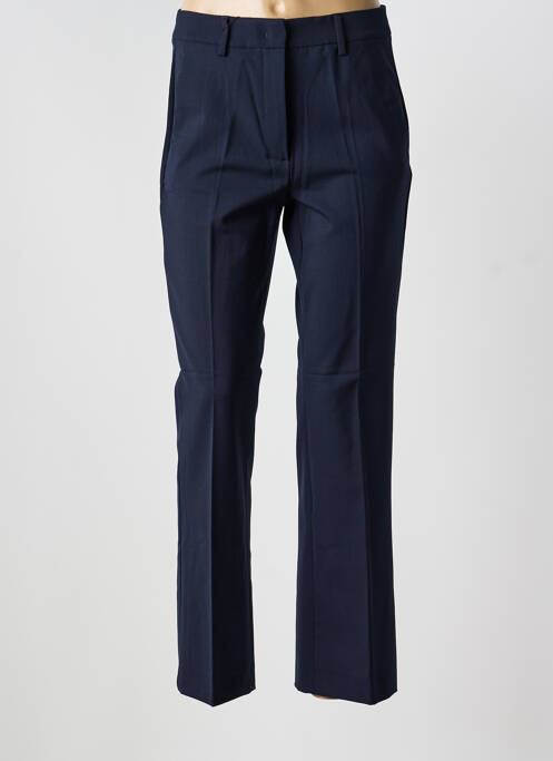 Pantalon slim poches taille haute bleu WEEKEND MAXMARA femme