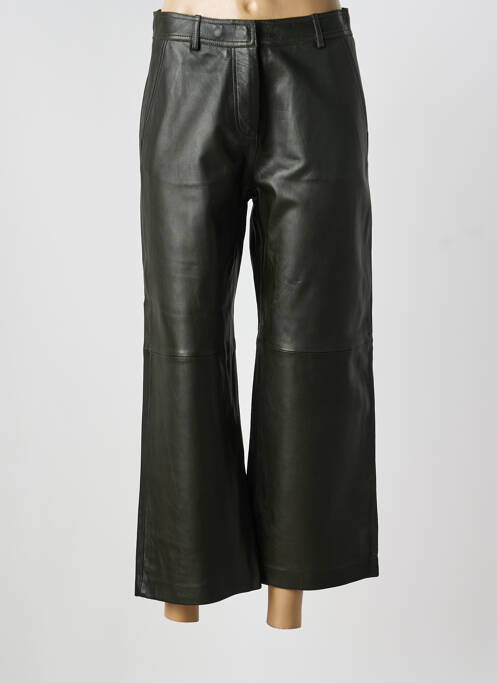 Pantalon 7/8 taille à pinces taille normale vert WEEKEND MAXMARA femme
